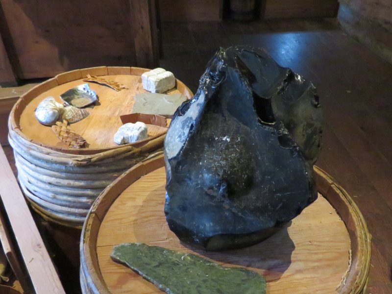 Large piece of Obsidian, (Volcanic Glass)